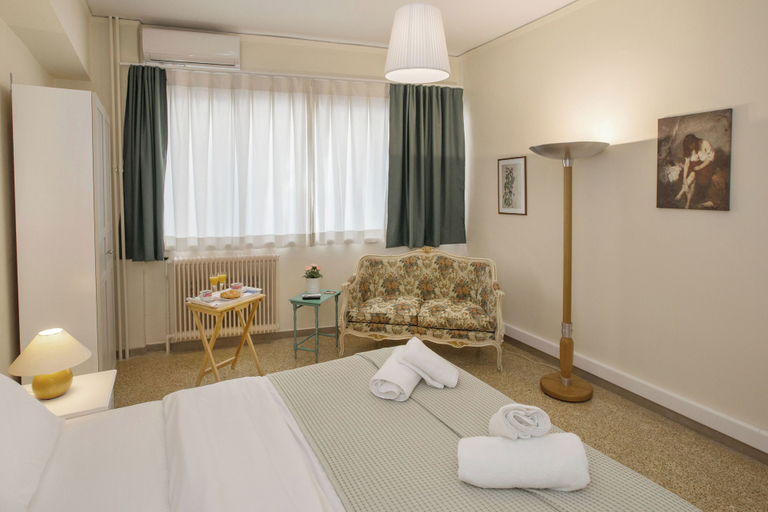 Bedroom 2, Central apartment on pedestrian street, Attica