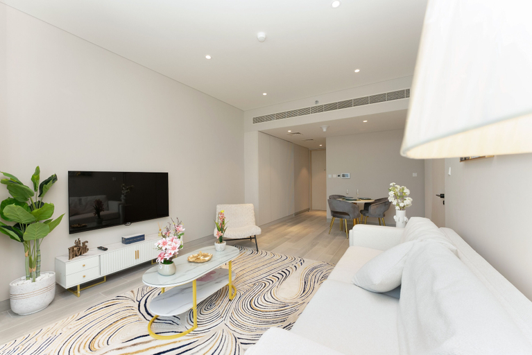 Bedroom 3, SIMPLY COMFORT Bright Apartments Steps from Marina Walk, Dubai