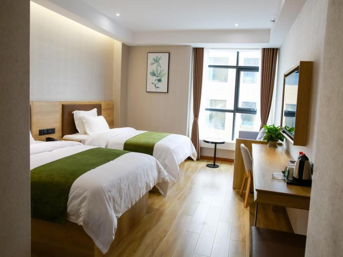 Bedroom 2, GreenTree Inn Ankang Chengpeng Mechatronics City, Taiyuan