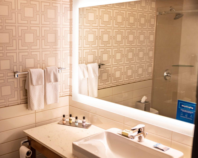 Bathroom 3, The Lismore Hotel Eau Claire - a DoubleTree by Hilton, Eau Claire