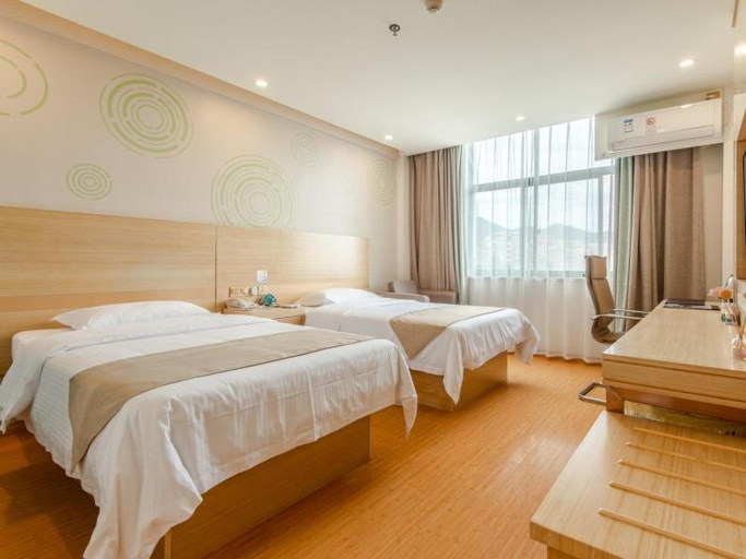 Bedroom 3, GreenTree Inn Luan Huoshan County Yingjia Avenue Express Hotel, Lu'an