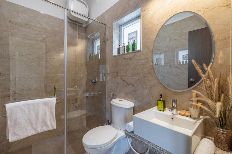 Bathroom 4, ELIVAAS Shourya Zenna Luxe 3BHK Villa with Pvt Pool, Udaipur, Udaipur