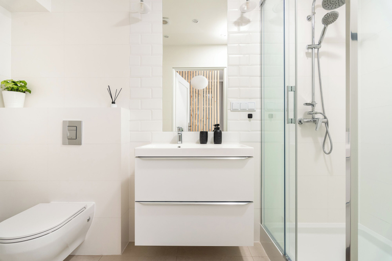 Bathroom 3, Modern Apartments by Upstairs, Kraków City