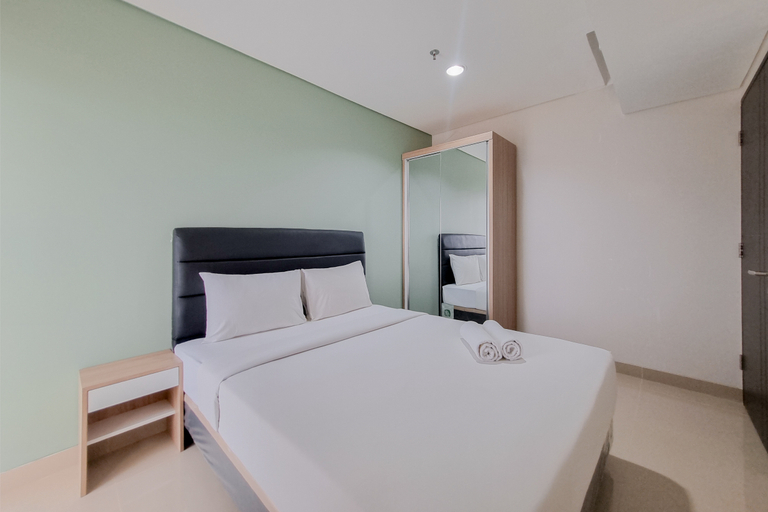 Bedroom 3, Simply Look 1BR Apartment Patraland Amarta By Travelio, Sleman