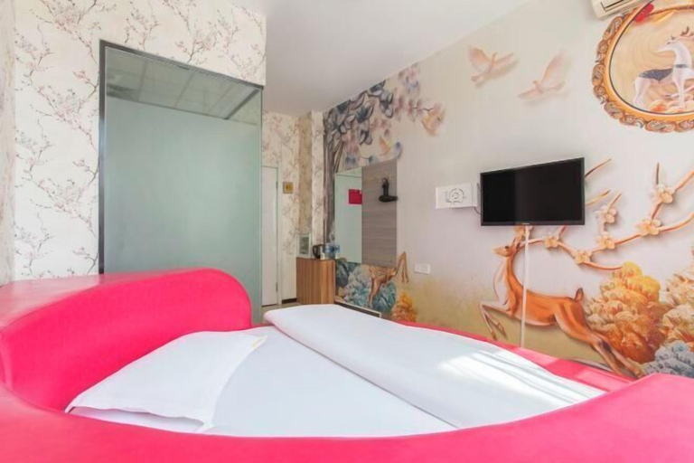 Bedroom 3, Yake E Jia Express Hotel (Shijiazhuang Luquan), Shijiazhuang