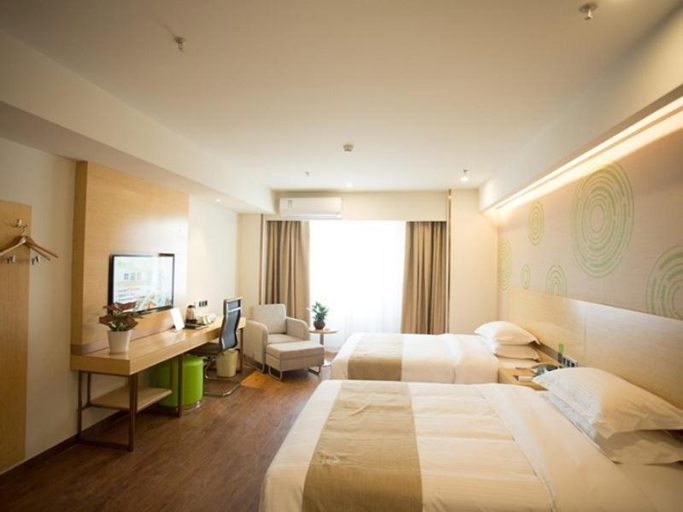 Bedroom 2, GreenTree Inn Jinan Tangye, Jinan