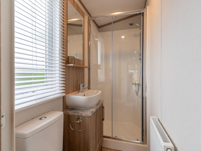 Bathroom 3, Chalet in De Haan near Sandy Beaches, West-Vlaanderen
