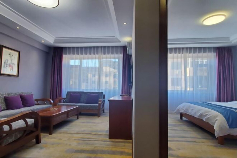 Bedroom 2, Dandong Dihao Business Hotel (Yalujiang Broken Bridge), Sinŭiju