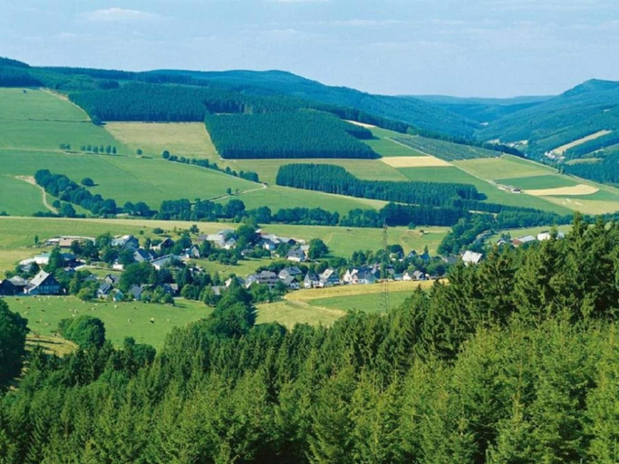 View from property 3, Large Apartment Near Ski Area in Winterberg Germany, Hochsauerlandkreis