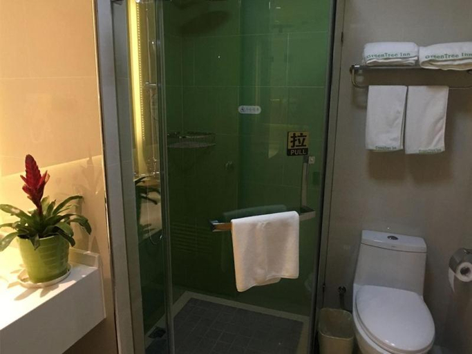 Bathroom 4, GreenTree Inn Shaoxing Lihai Dongsen Commercial Square Branch, Shaoxing