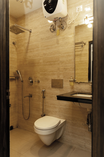 Bathroom 5, Hotel Sheldon Inn, South 24 Parganas