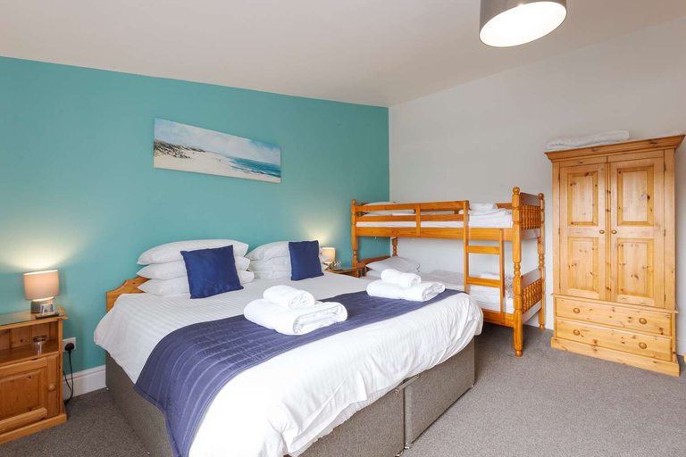 Bedroom 3, Porth Veor Manor, Sure Hotel Collection by Best We, Cornwall