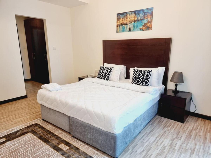 Bedroom, Aspire Tower-Beautiful One Bedroom Apt, Manama