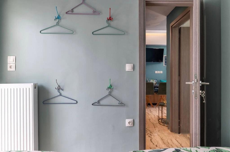 Bedroom, Artistic apt in Gazi with terrace by GHH, Attica