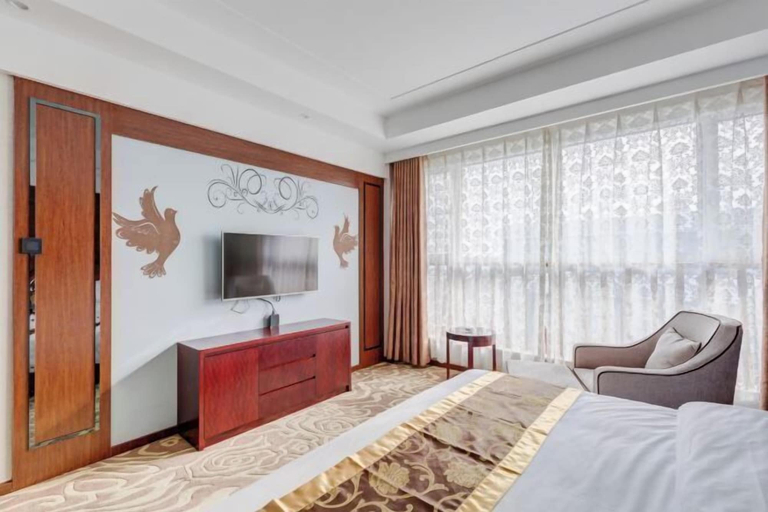 Bedroom 2, Gaoqing Shuangchuangyuan Hotel, Binzhou