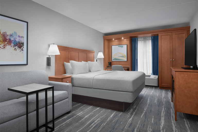 Bedroom 3, Hampton Inn Pittsburgh/Greentree, Allegheny