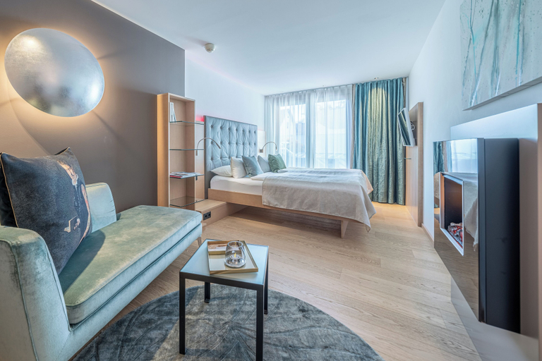 Bedroom 3, Hirschen Dornbirn das boutiquestyle hotel - skyrelax & wellness im rooftop, Dornbirn