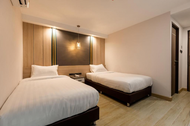 Bedroom 2, City Park Hotel Bangkok Pratunam, Ratchathewi
