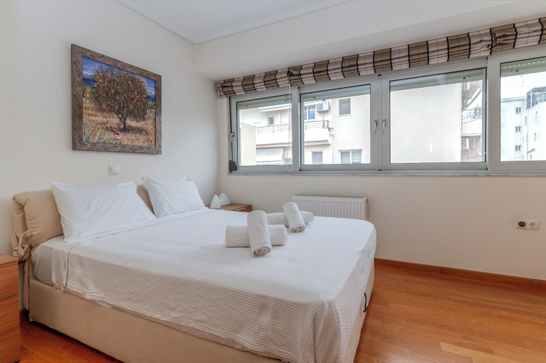 Bedroom 3, Elvita Athens Sea View Maisonette, Attica
