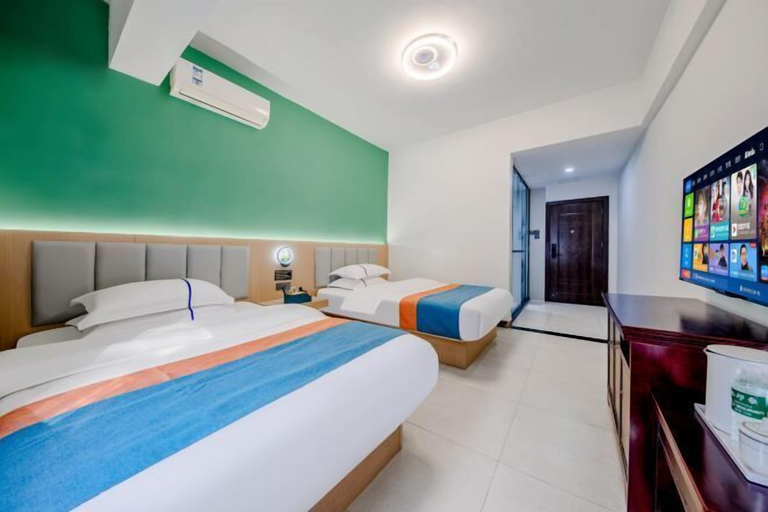 Bedroom 3, Mingzhu Hotel (Gasa Airport Railway Station), Xishuangbanna Dai