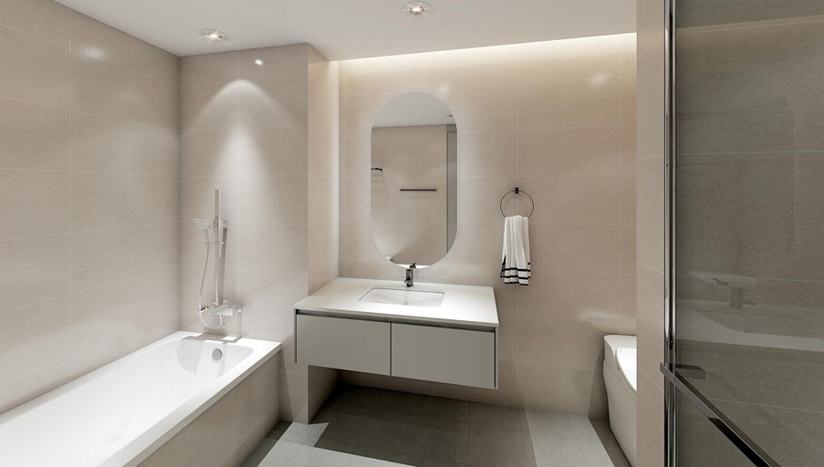 Bathroom 5, Hotel Lake, Songpa
