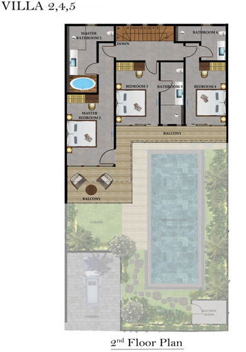 Room 2, Noma 5 Victum in Pererenan, Badung