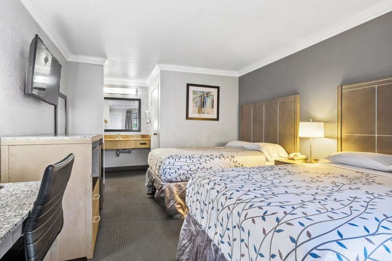 Bedroom 3, Americas Best Value Inn Milpitas Silicon Valley, Santa Clara