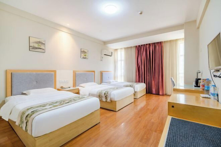 Bedroom 2, Loulan Hotel (Liaocheng Bus Terminal Wanda Plaza), Liaocheng