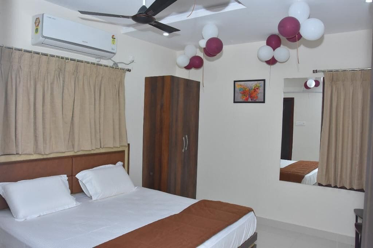 Bedroom 5, Hotel SK7 SERVICE APARTMENTS, Krishna