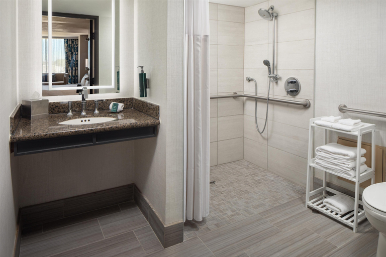 Bathroom 5, Hilton Arlington, TX, Arlington