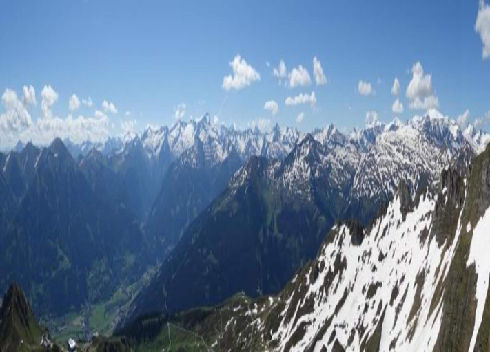 View from property 4, Penthouse in Bad Gastein Near Ski Lifts, Sankt Johann im Pongau
