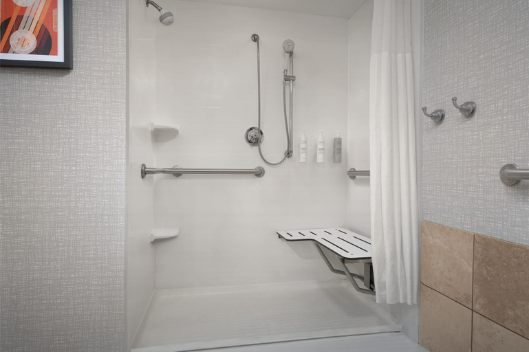 Bathroom 4, Hampton Inn Pittsburgh/Greentree, Allegheny
