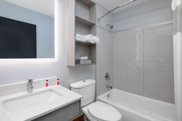 Bathroom 5, Microtel Inn by Wyndham Cornelius/Lake Norman, Mecklenburg