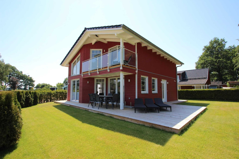 Exterior 3, Ferienhaus Strandblick mit Sauna am Dummer See, Ludwigslust-Parchim