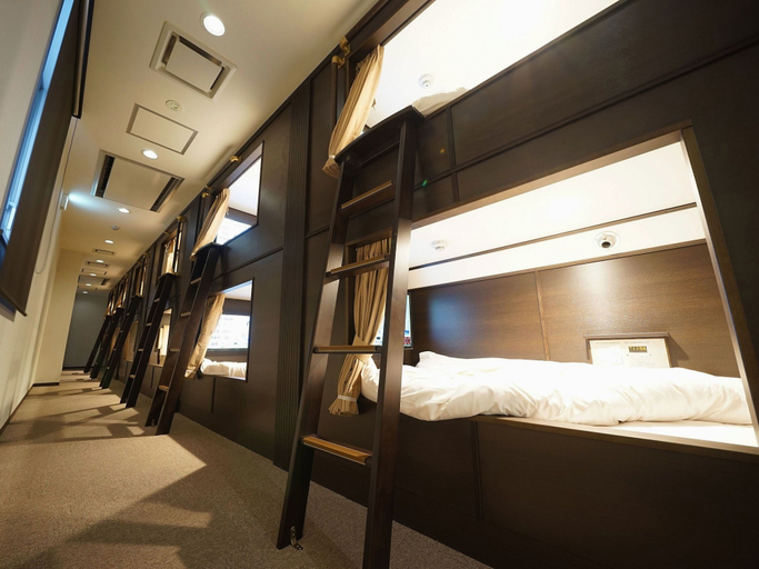 Bedroom 2, Wellcabin Tenjin - Male Only, Fukuoka