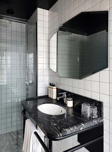 Bathroom 4, Boutique Hotel Danmark, Copenhagen