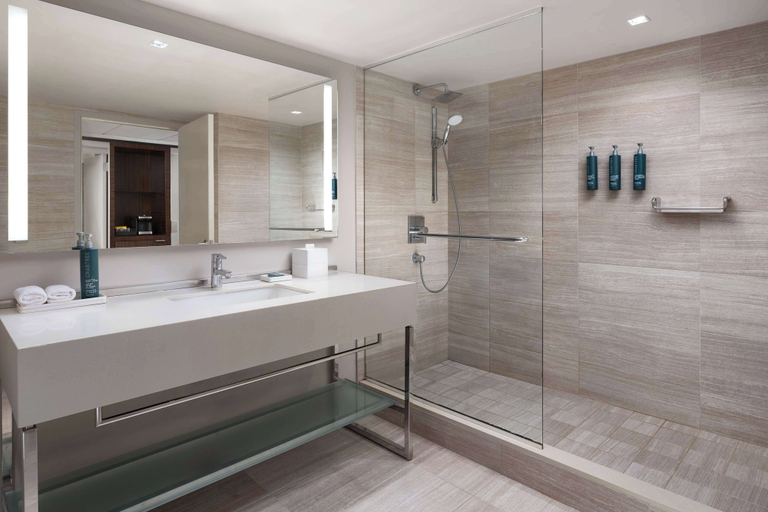Bathroom 5, Millennium Hilton New York One UN Plaza, New York