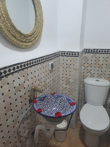 Bathroom 3, Riad Hajar, Marrakech