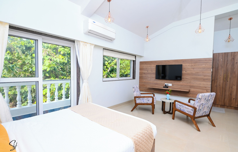 Bedroom 2, Sea Horizon Resort, North Goa