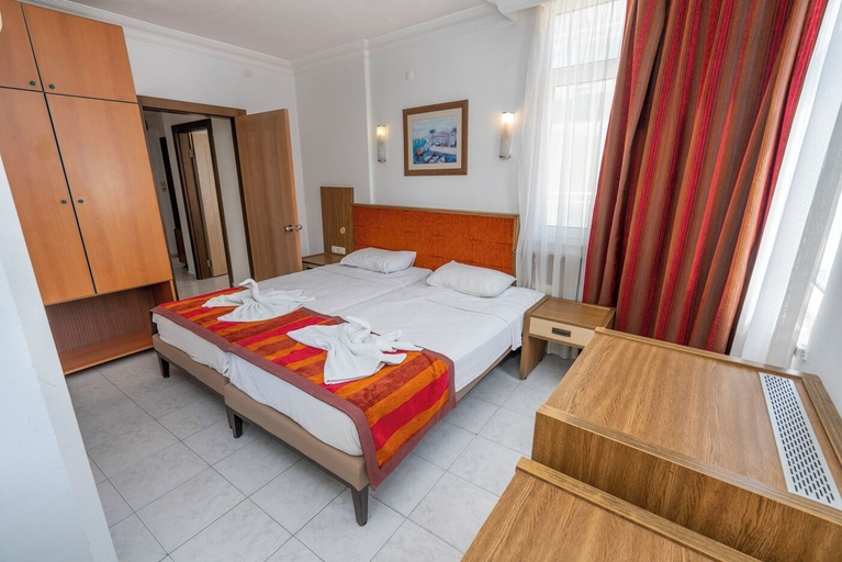Bedroom, Kleopatra Carmen Apart, Alanya