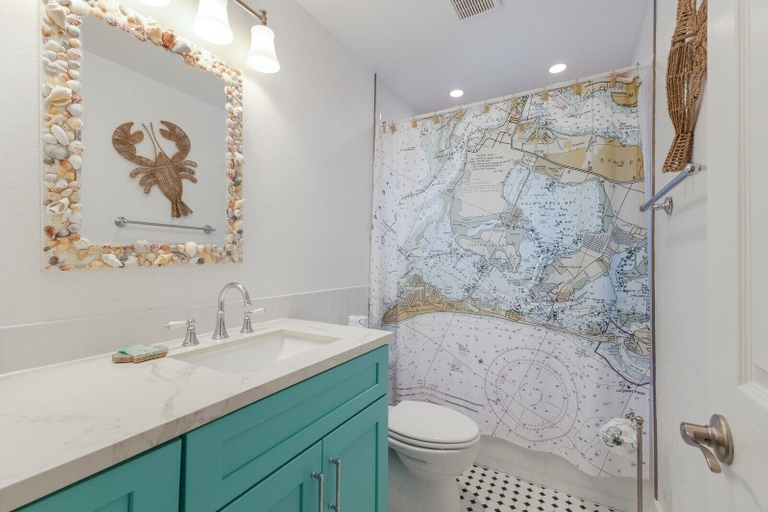 Bathroom 4, The Salted Coconut 3 Bedroom Home by RedAwning, Manatee