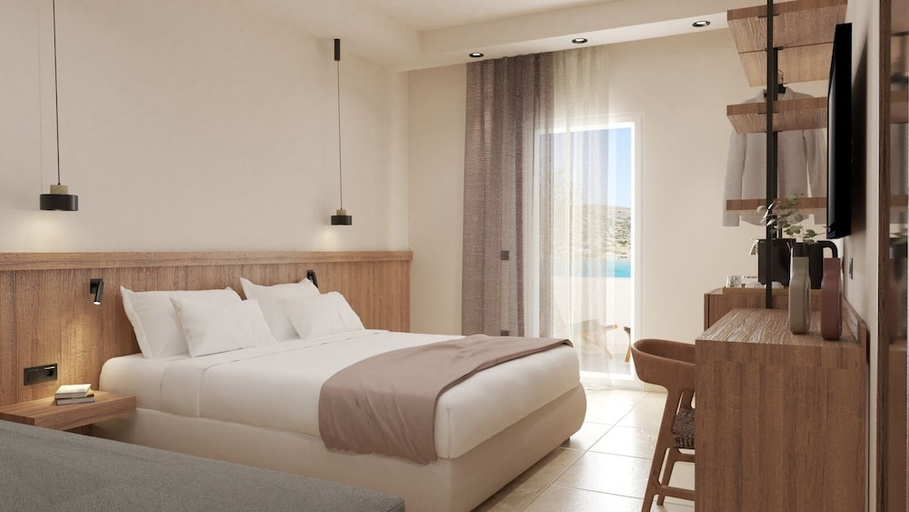 Bedroom 3, Dolphin Bay Seaside Resort & Suites, South Aegean