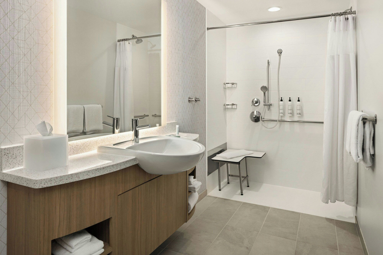 Bathroom 4, Springhill Suites BY Marriott Bettendorf, Scott