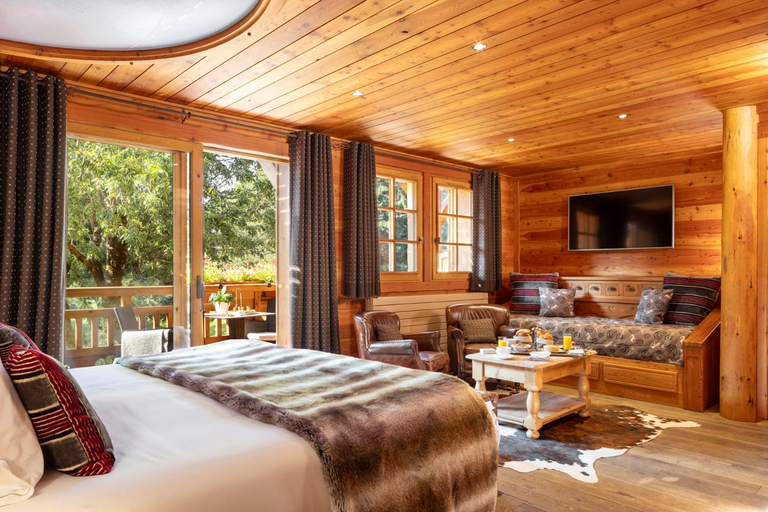 Bedroom 3, Hotel Chalet Mounier, Isère