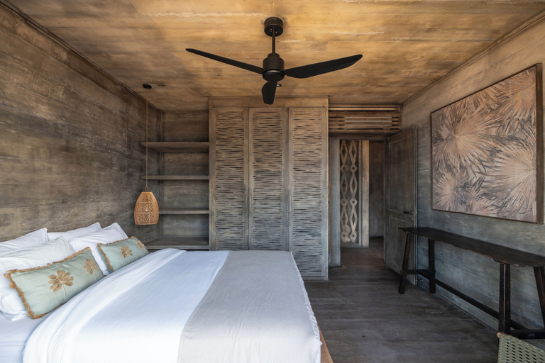 Bedroom 3, Sunset Beach Wood Villa, Klungkung