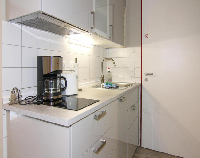 Private kitchen 2, Ferienwohnung Kleiner Seestern in Wiek, Vorpommern-Rügen