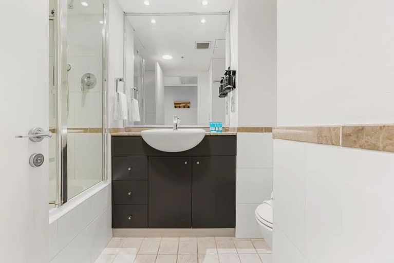 Bathroom 3, Kozyguru | Haymarket | Studio Apartments On George St, Sydney