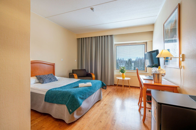 Bedroom 3, Hotel Kurikka, Southern Ostrobothnia