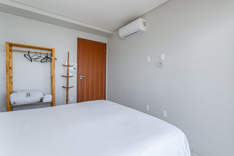 Bedroom 3, Casa Pé Na Areia com Piscina e Jacuzzi, Governador Celso Ramos