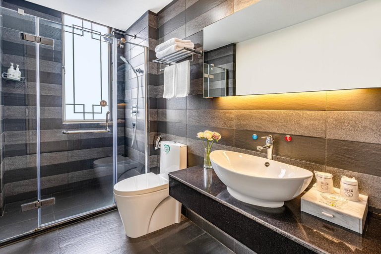 Bathroom 3, 广州柠下酒店科韵路琶洲会展中心店, Guangzhou